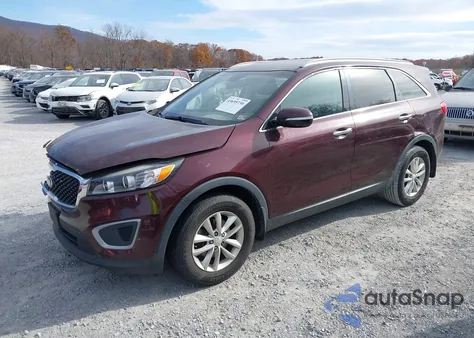 2016 Kia Sorento 2.4L Lx из США, поврежденный, VIN 5XYPG4A34GG172918